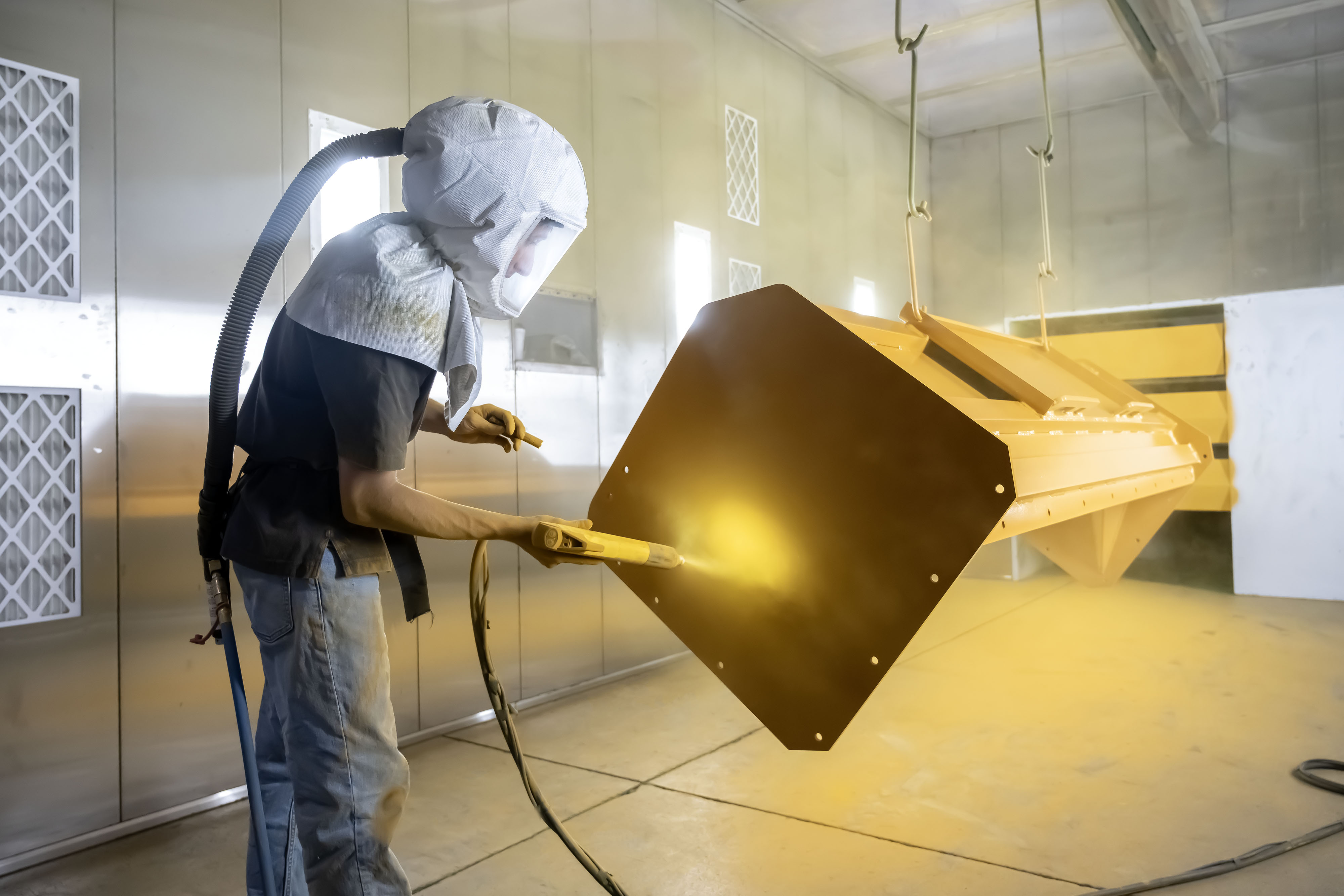 Welding seams and installing shoes and hardware