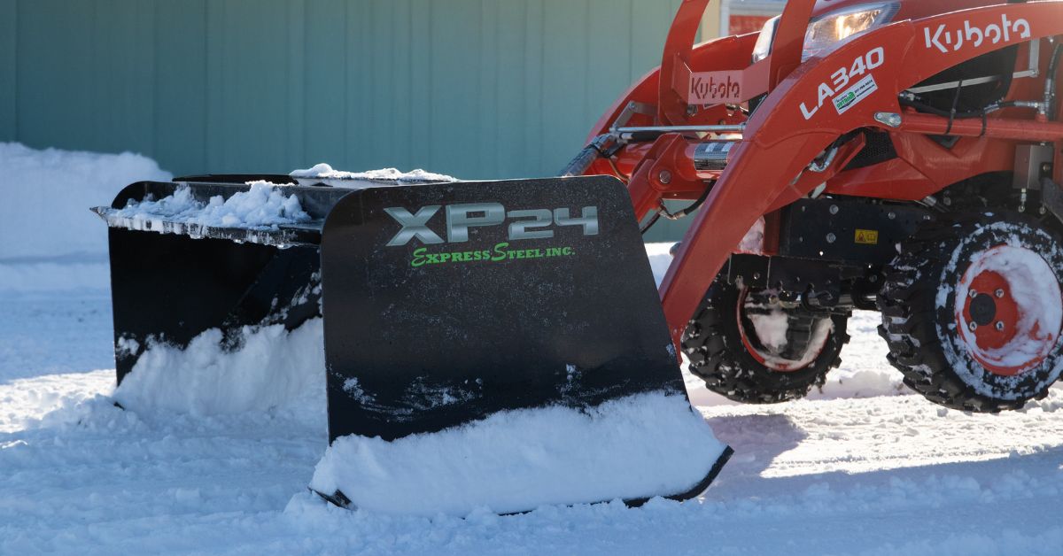 When To Use Low Profile Snow Pushers for Compact Jobs