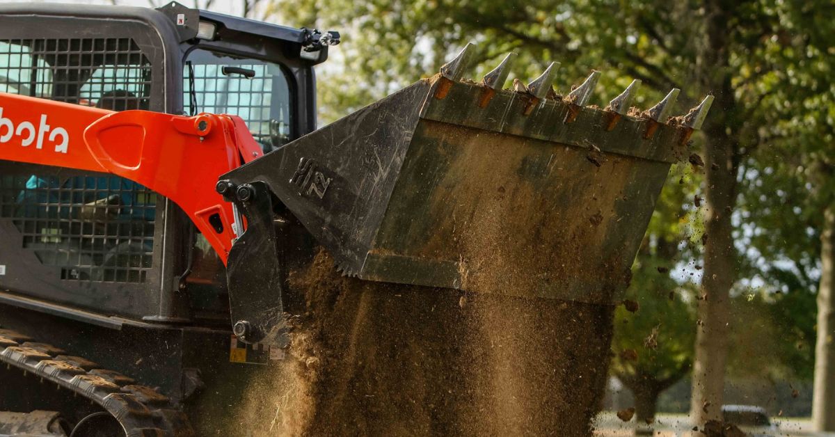 Why Commercial Landscapers Depend on Rock Buckets